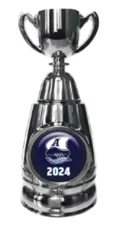 Toronto Argonauts 2024 111th Grey Cup Champions CFL Football 3 1/4" Mini Trophy