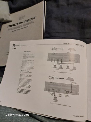 Crown Macro-Tech 5002VZ Operational Manual - Picture 5 of 8