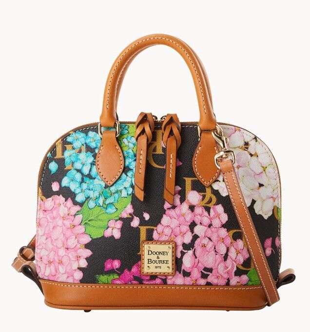 Dooney & Bourke Hydrangea Monogram Bitsy Bag Black Color | eBay Dooney & Bourke Hydrangea Monogram Bitsy Bag Black Color | eBay