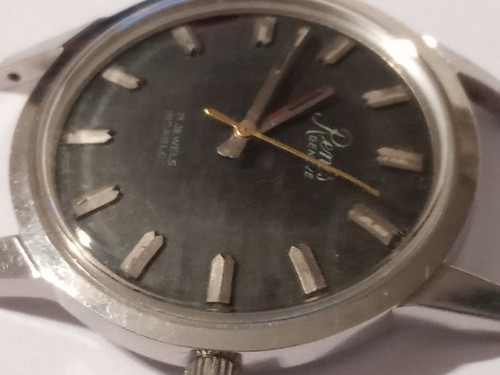 Renis Geneve 17 Jewels Incabloc Wristwatch As Is Condition Textured Dial Swiss - Picture 14 of 16