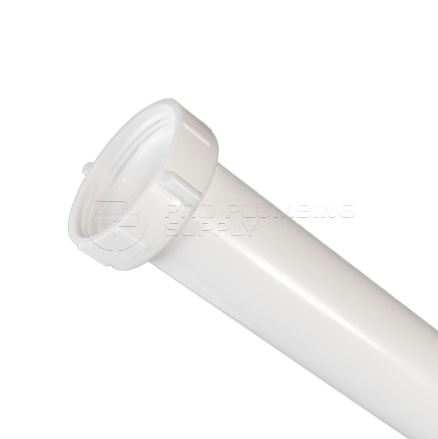 11/2"in x 16"in Plastic Double End Flange Tailpiece for Tubular Drain