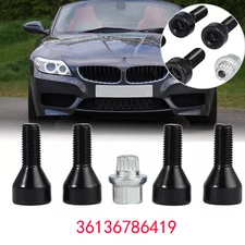 FOR BMW LOCKING SECURITY WHEEL BOLTS NUTS SET 36136786419 E46 E87 E90 E60 NEW