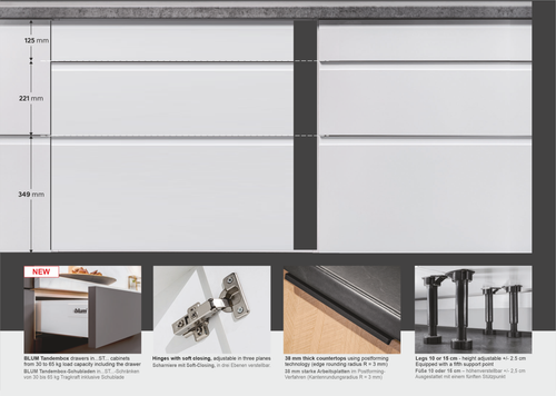 KÜCHEN INNOVATION KÜCHENSCHRANK HÄNGESCHRANK UNTERSCHRANK EINBAUKÜCHE HOCHGLANZ - Bild 6 von 231
