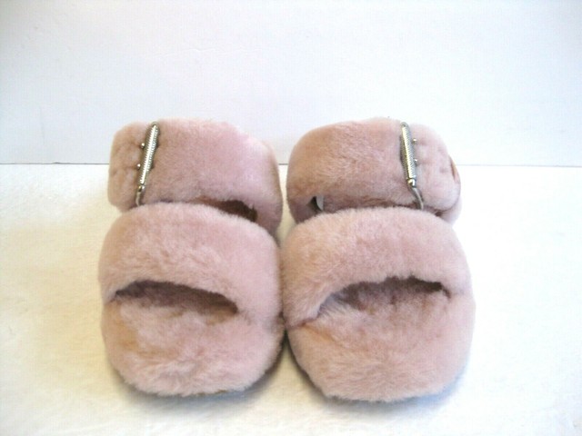 ugg fuzz yeah pink crystal