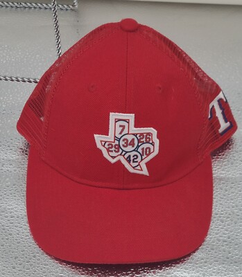 MLB Texas Rangers Retired Numbers Snapback Hat NWOT United Concordia  Dental