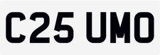COBRA SUMO REG NUMBER PLATE C25 UMO - AC ACC LIGHTWEIGHT DAX TOJEIRO V8 PILGRIM