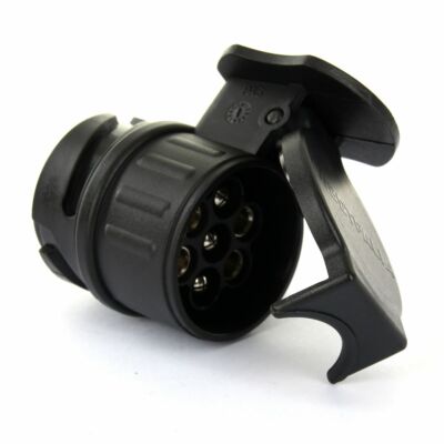 Adapter Kurzadapter Stecker Steckdose Anhängerkupplung 13 auf 7-polig