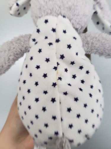 Marks Spencer blue star Puppy Dog Baby soft toy plush comforter 04064732 M&S 10" - Picture 3 of 5