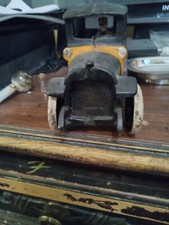 Vintage Arcade Cast Iron Yellow Cab Co. 3333 Toy Cab 1920  s