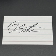 Don Stroud Signed 3x5 Index Card - Television Legend - TTM Authentic Autograph