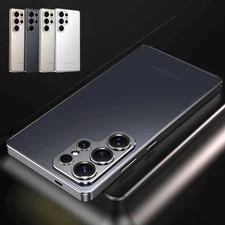 For Samsung Galaxy S25 Ultra S24 S23 Aluminum Metal Shockproof Bumper Frame Case