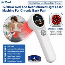 1760mW LLLT Infrared Cold Laser Therapy Device for Pain Relief 660nm 810nm 980nm