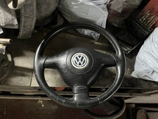 VW Golf mk3.5 spoke Leather Steering Wheel - GTI TDI V5 V6