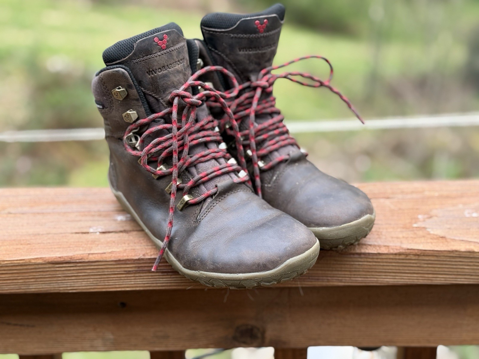 VIVO BAREFOOT Tracker II FG women’s 5 6 36L Wide Hiking Brown Boots Light Use image 2