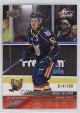 2024-25 Upper Deck CHL Exclusives 14/100 Beau Jelsma #10 1t90