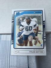 2024 Tyler Guyton Rated Rookie #400 Donruss Football Base Dallas Cowboys