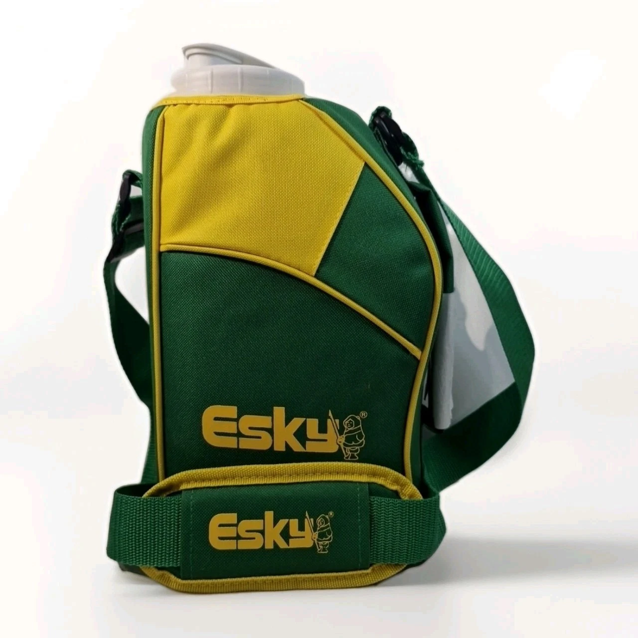 New Esky 5L Hybrid Cooler Insulated Ice Water Drink Bottle Australia Green Gold