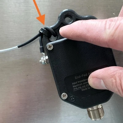 MARKENLOS HF-End-Fed-Antenne 1:64 Balun Einfache Installation Kompakte