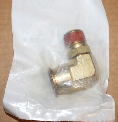 Kimball Midwest 3/4'' x 1/2'' DOT Push-In Air Brake Male Swivel Elbow 1869x12 USA