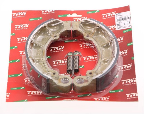 BremsbeläGe Bremstrommel Brake Shoe Kit Bremsbacken TRW Lucas MCS 808-image