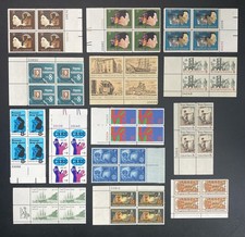 US Stamp Lot, Plate Blocks