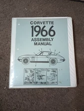 1966 Chevrolet Corvette Assembly Manual by Corvette America Chevy General Motors