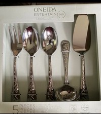 New Easter Oneida Entertain Bunny Hop 5 Piece...