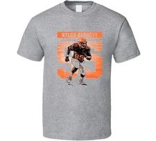Myles Garrett Grunge Christmas Gift Exchange Holiday T Shirt