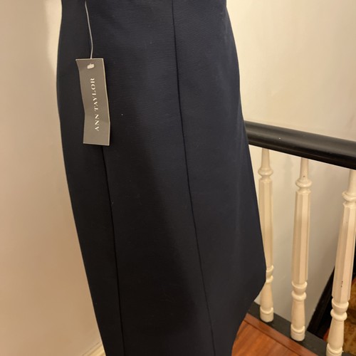 Ann Taylor schwarzes 2-teiliges Kleid trägerlos/Träger & Jacke neu mit Etikett BESCHREIBUNG LESEN!!!! - Bild 6 von 10