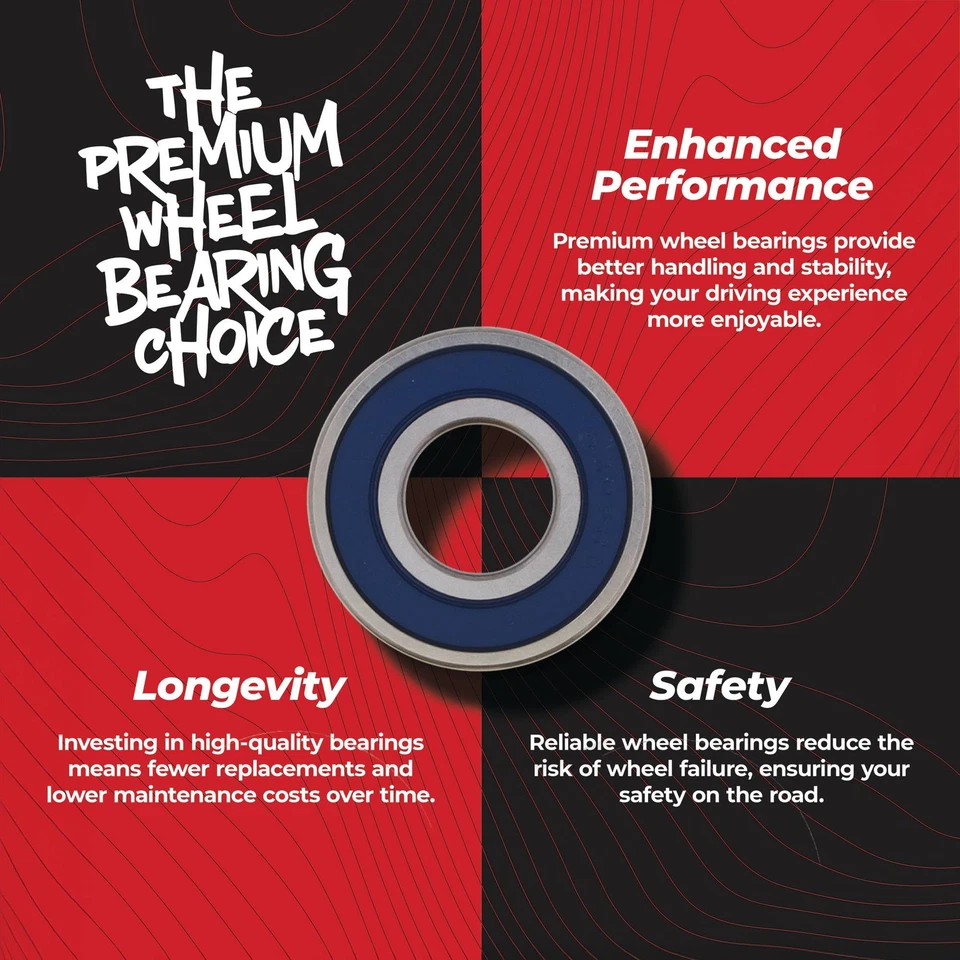 Kit de cojinete de rueda trasero All Balls 25-1345 para KTM SX 65 00-12 / XC 65 08-09 Foto 4 de 4