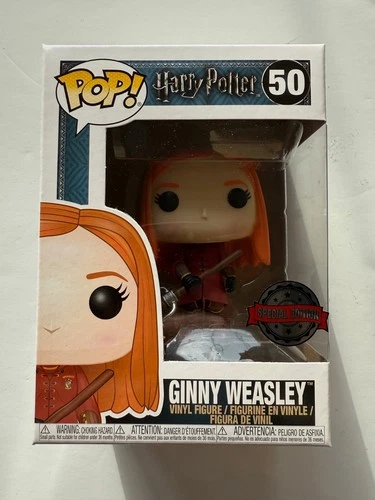 Funko Pop! Harry Potter Ginny Weasley 50 New Factory Sealed Special Edition OOP