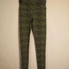 ALO Yoga Green Patterned Leggings