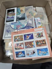 Huge Quantity of Disney Stamps! - Many Sets - Many Different -Sheets - 85 Photos