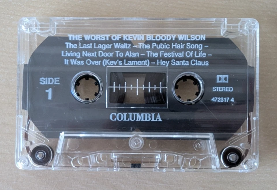 The Worst Of Kevin Bloody Wilson Audio Cassette Tape Greatest Hits - Image 3 of 4