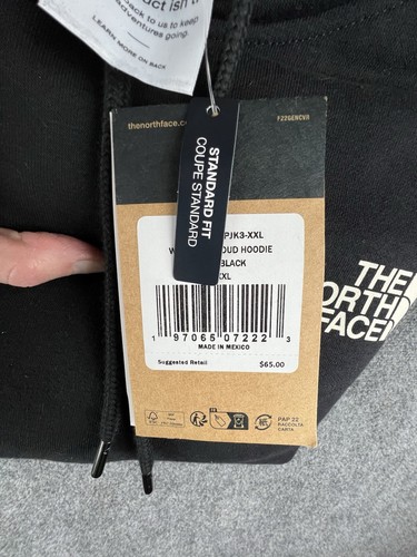 The North Face Mens Pullover Brand Proud Hoodie Sweatshirt-TNF Black XXL NWT - Picture 12 of 13