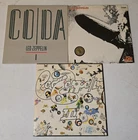 LED ZEPPELIN (3)  Vintage LP Vinyl Record LOT- Self Titled, iii, Coda