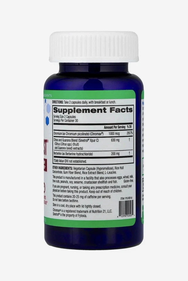 BioTrust Metaboost™, 60 cápsulas vegetales caducidad: 06/2026 Foto 2 de 2