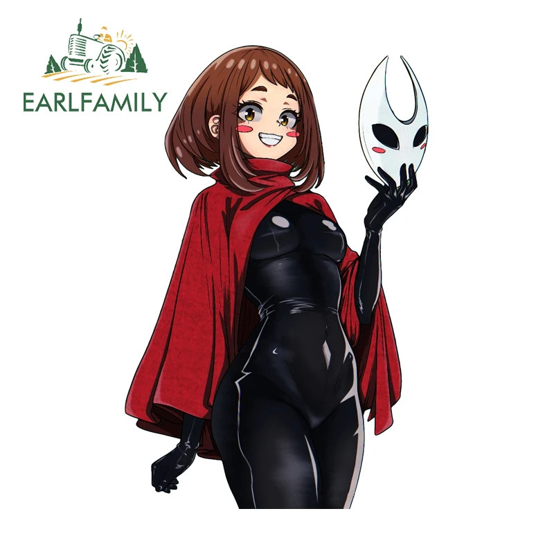 EARLFAMILY 5.1'' Shy Hornet Cosplay Vinyl Decal Suitcase Motorcycle Anime Helmet thumbnail 5