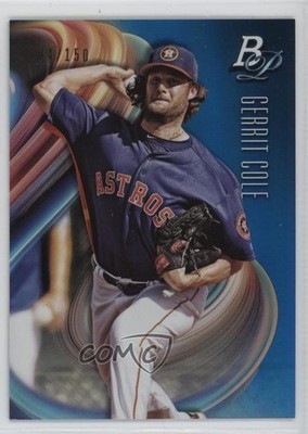 2018 Bowman Platinum Blue 4/150 Gerrit Cole #96 0q3