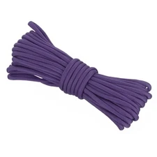 550 Paracord Rope 26ft, 4mm Thin Paracord Nylon Survival Cord Purple