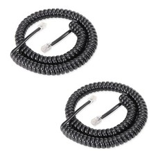 Lativu Phone Cord for Landline, 2 Pack Telephone Cord, 4.5 Ft Uncoiled 0.72...