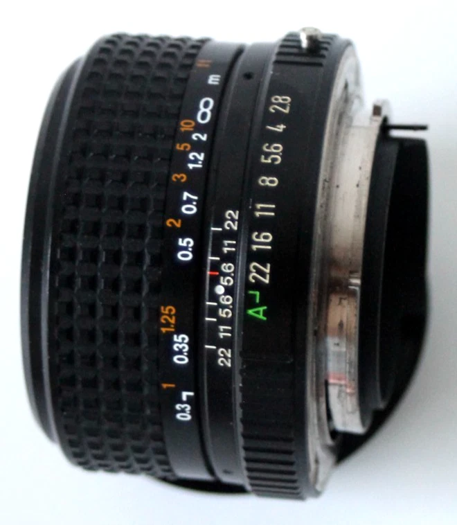 Tokina f2.8 28mm WideAngle Lens Pentax K Mount w/Caps #1966 - Image 3 of 4