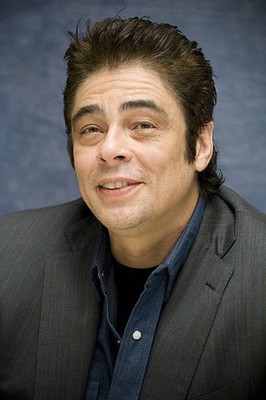 Benicio Del Toro at the The Wolfman Press Conference at the Four S- Old Photo 6