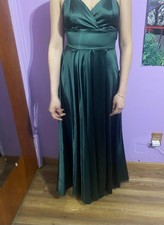 green prom dress