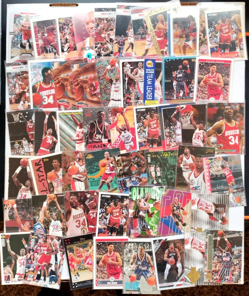 (310x) Houston Rockets ENORME LOTE Hakeem YAO Clyde HARDEN McGrady PRIZM - Novato Foto 2 de 4