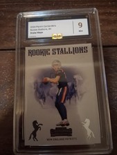 Panini 2024 Contenders Rookie Stallions Drake Maye GAS 9 New England Patriots #4