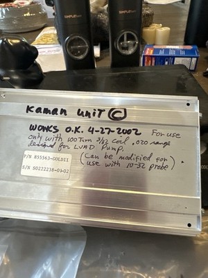 Kaman KDM 8200 Displacement Measuring System + Probes Goldowsky LVAD Prototype