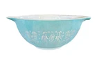Pyrex #442 Amish Butterprint Turquoise Cinderella Mixing Bowl 1-1/2 Qt Vintage