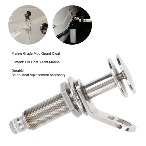Marine Grade Mud Guard Cleat 304 Stainless Steel Retractable Pop Out Dismoun MER - Picture 8 of 24