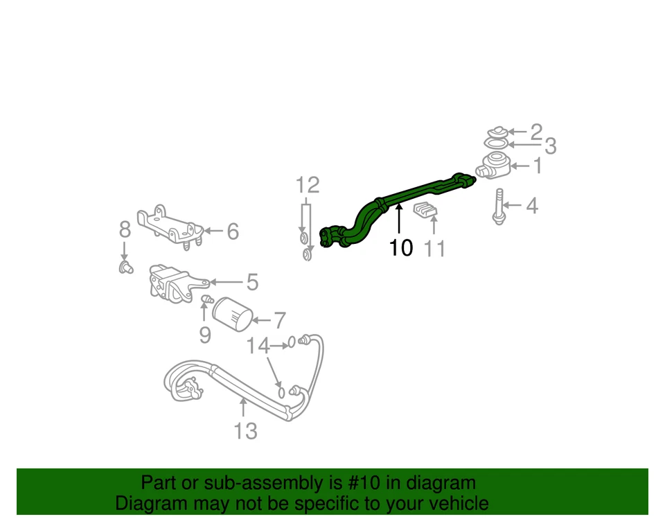 Manguera GM 15982251 genuina Foto 3 de 3